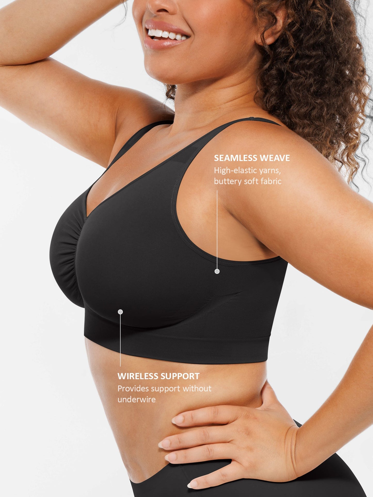 Sports Bra No Steel Ring Chest Wrap No Trace Female Underwear Beauty Yoga Back Shockproof