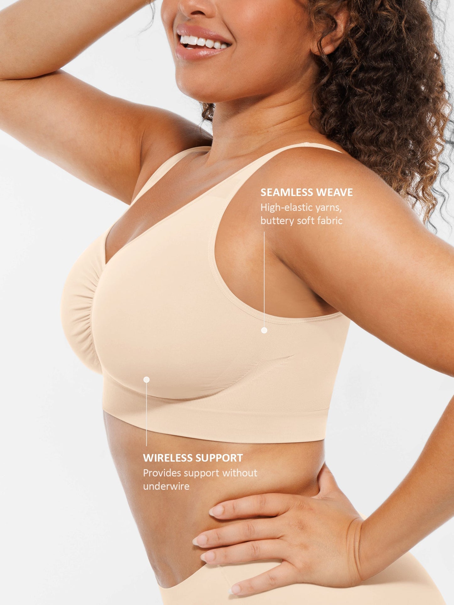 Sports Bra No Steel Ring Chest Wrap No Trace Female Underwear Beauty Yoga Back Shockproof