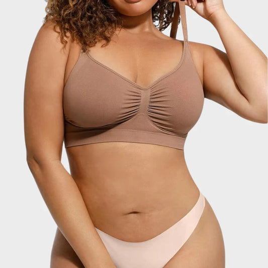 Double-layer Seamless Yoga Adjustment Sports Underwear