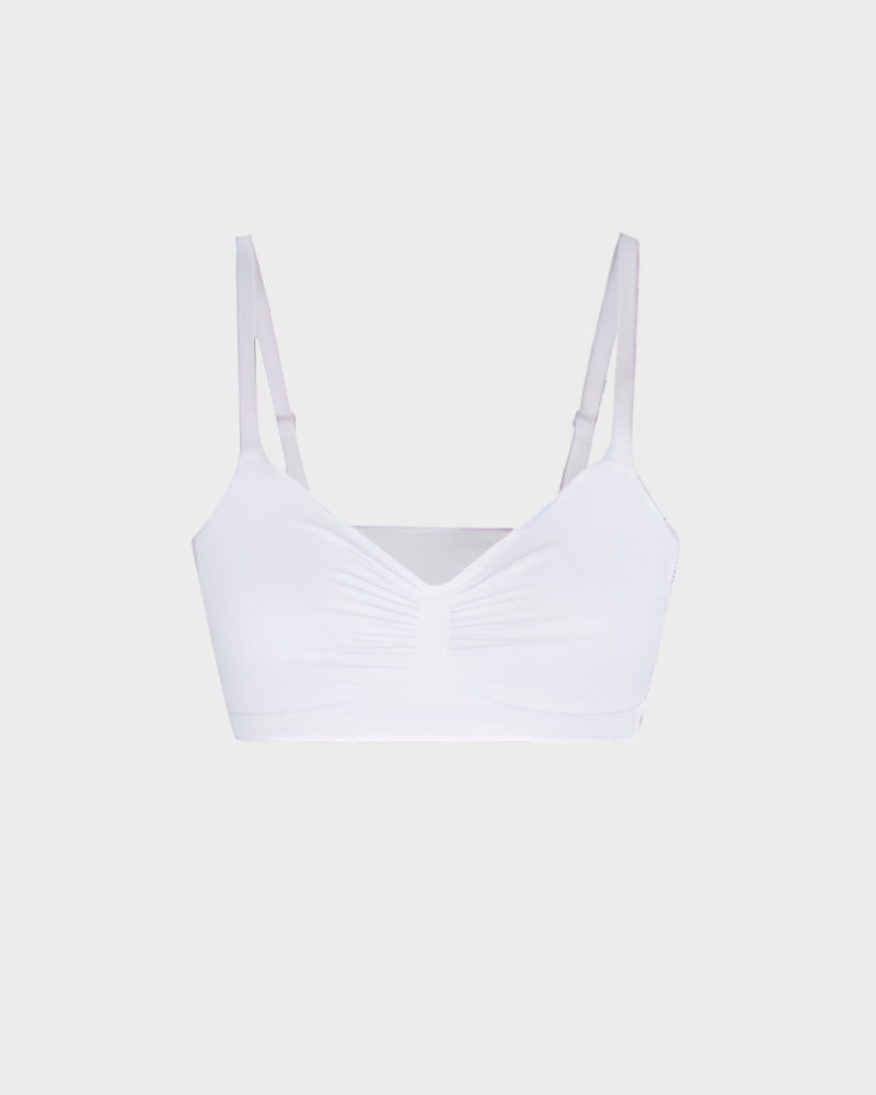 Double-layer Seamless Yoga Adjustment Sports Underwear