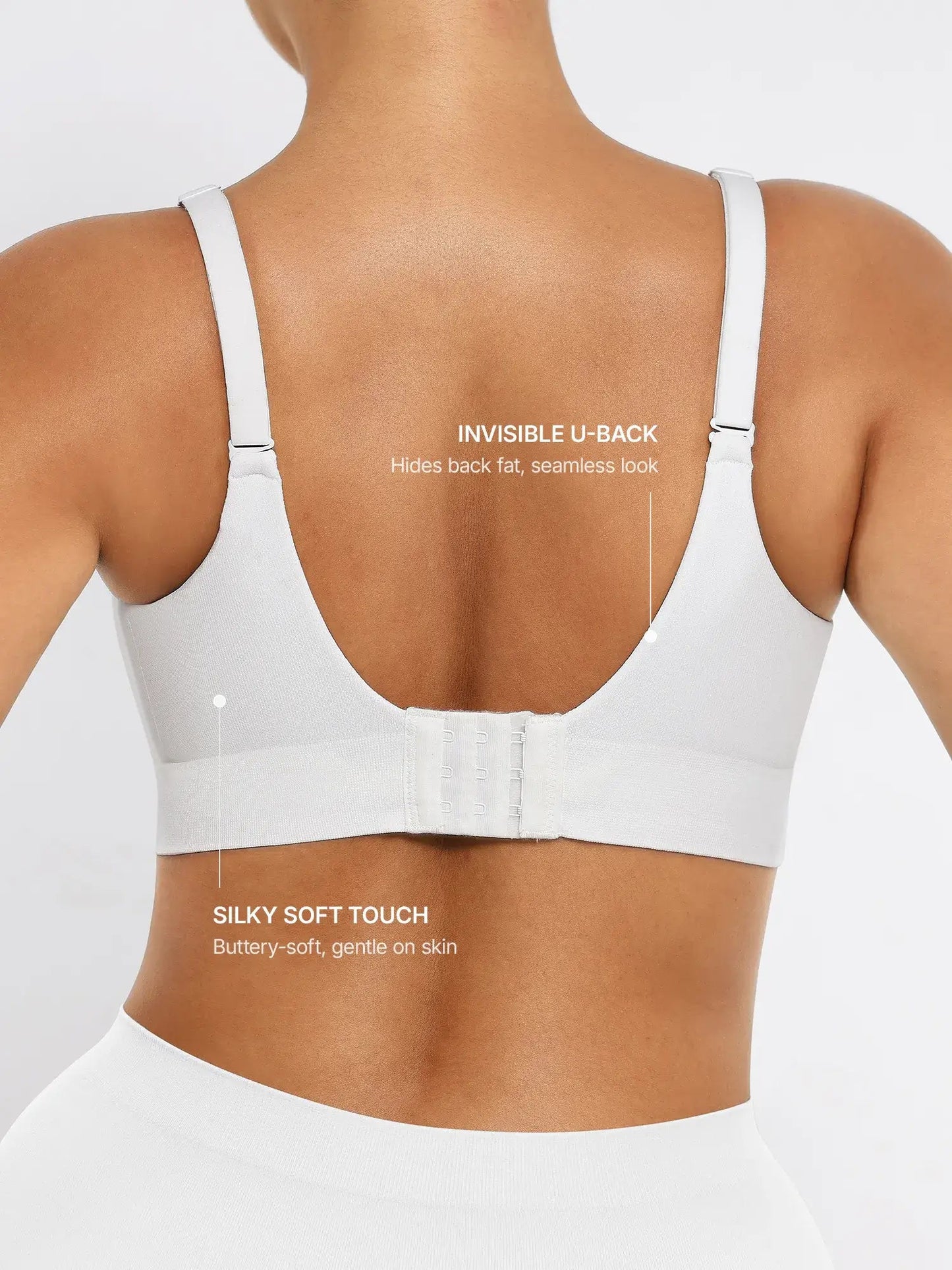 Fixed Support Seamless Underwear Comfortable Push Up Body Shaping Bra