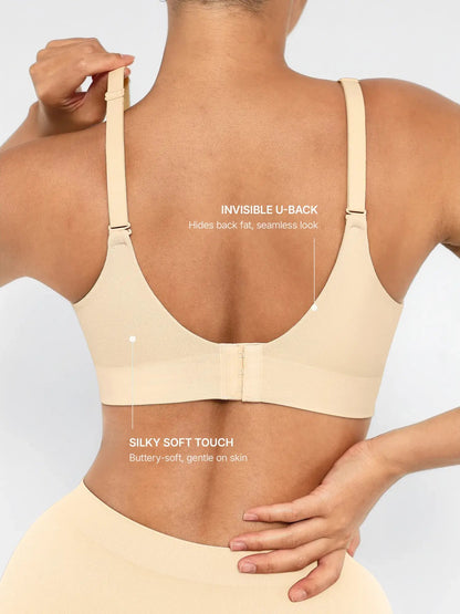 Fixed Support Seamless Underwear Comfortable Push Up Body Shaping Bra