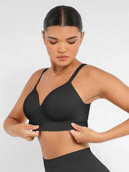 Fixed Support Seamless Underwear Comfortable Push Up Body Shaping Bra