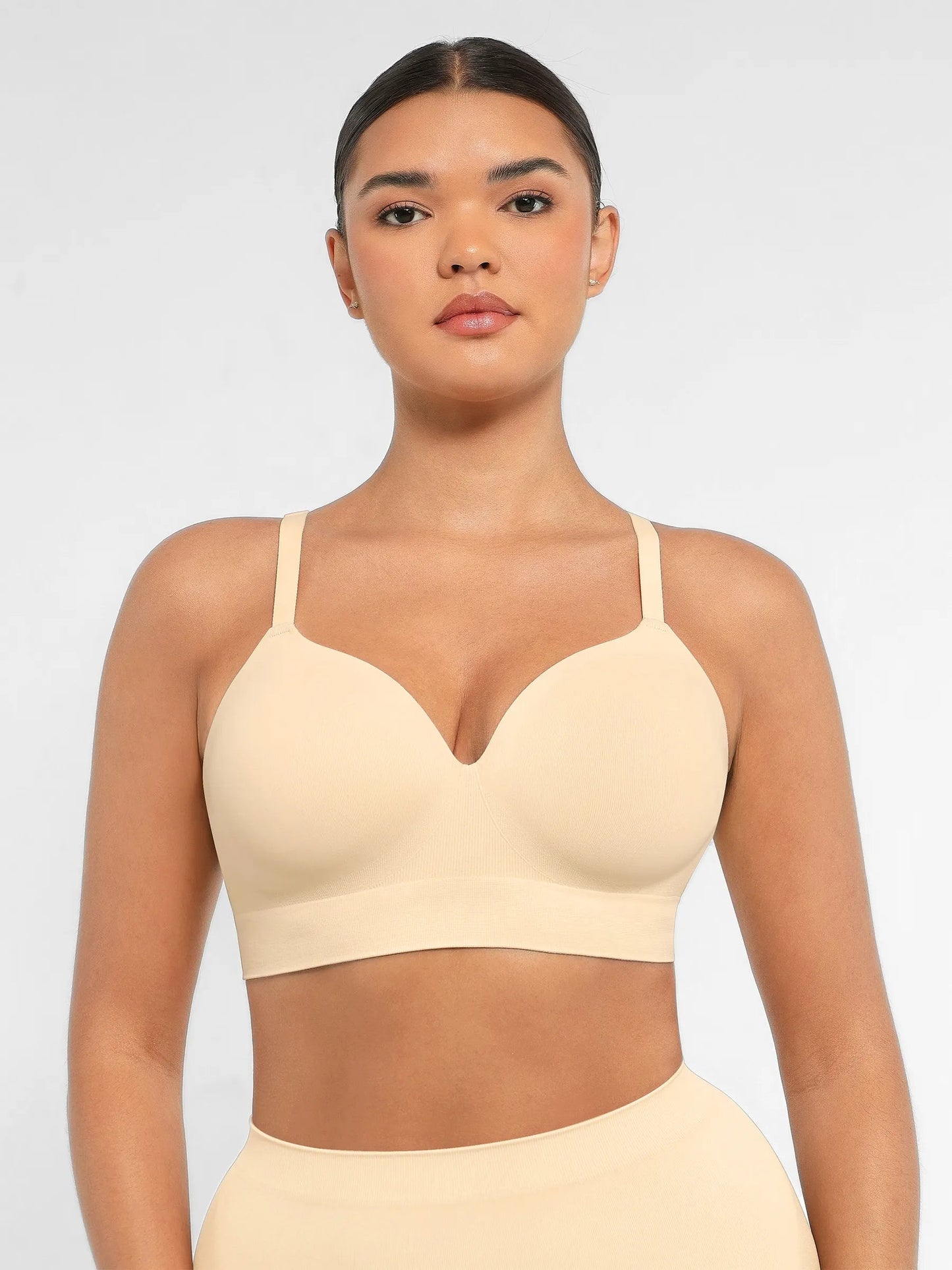 Fixed Support Seamless Underwear Comfortable Push Up Body Shaping Bra