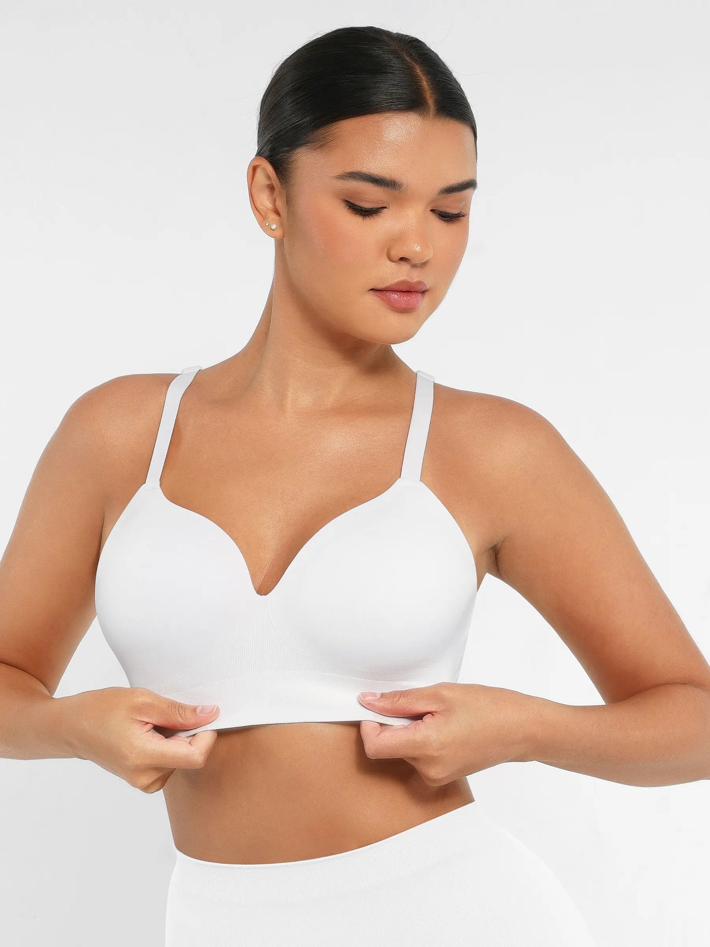 Fixed Support Seamless Underwear Comfortable Push Up Body Shaping Bra
